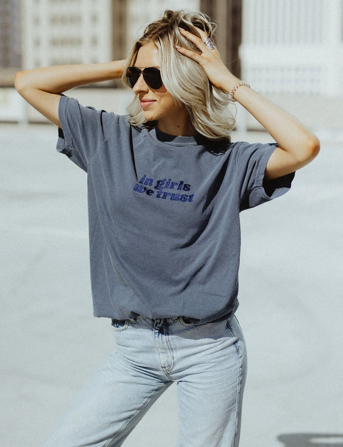 In Girls We Trust Tee