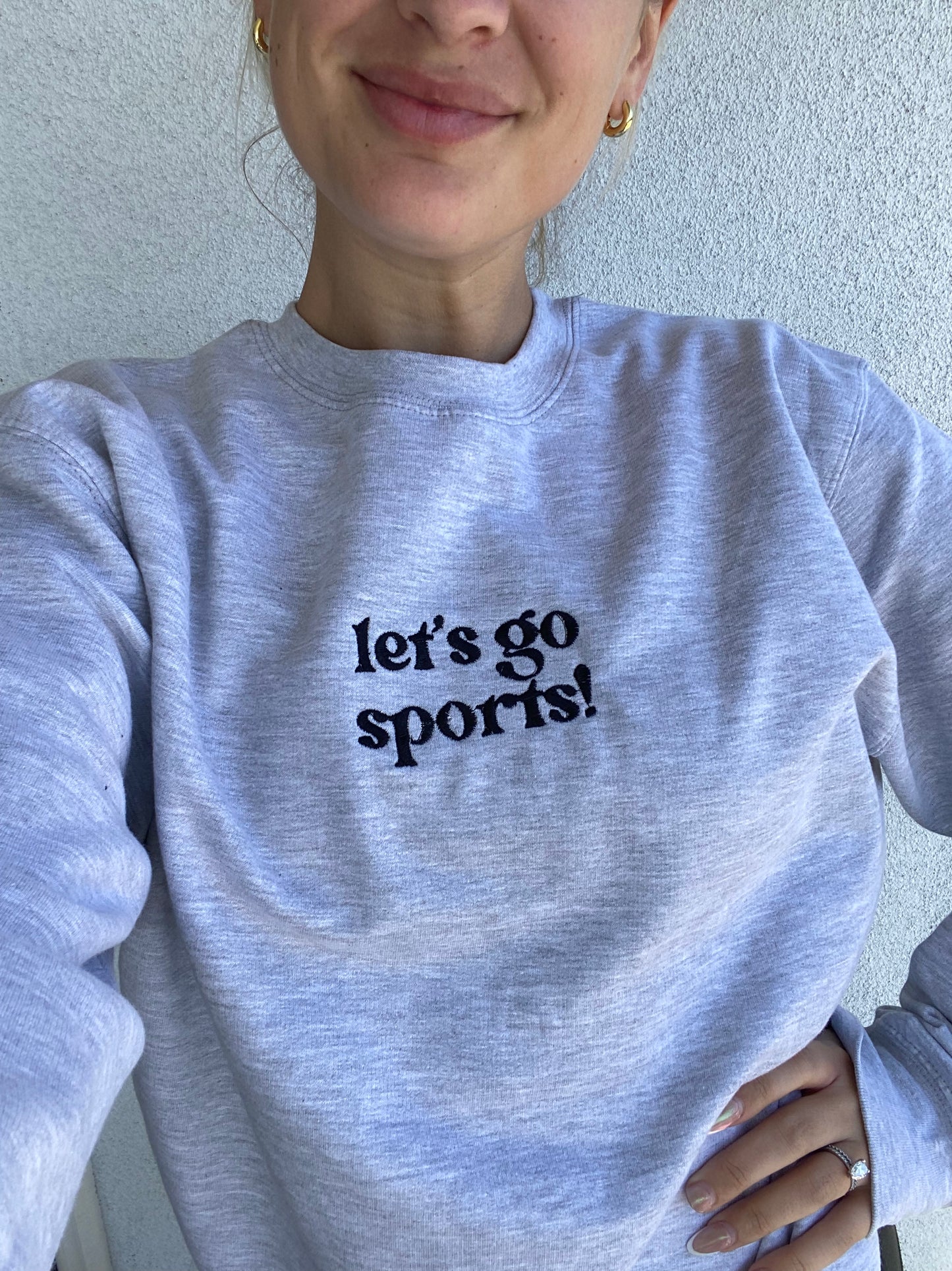 Let’s Go Sports! Crewneck Sweatshirt