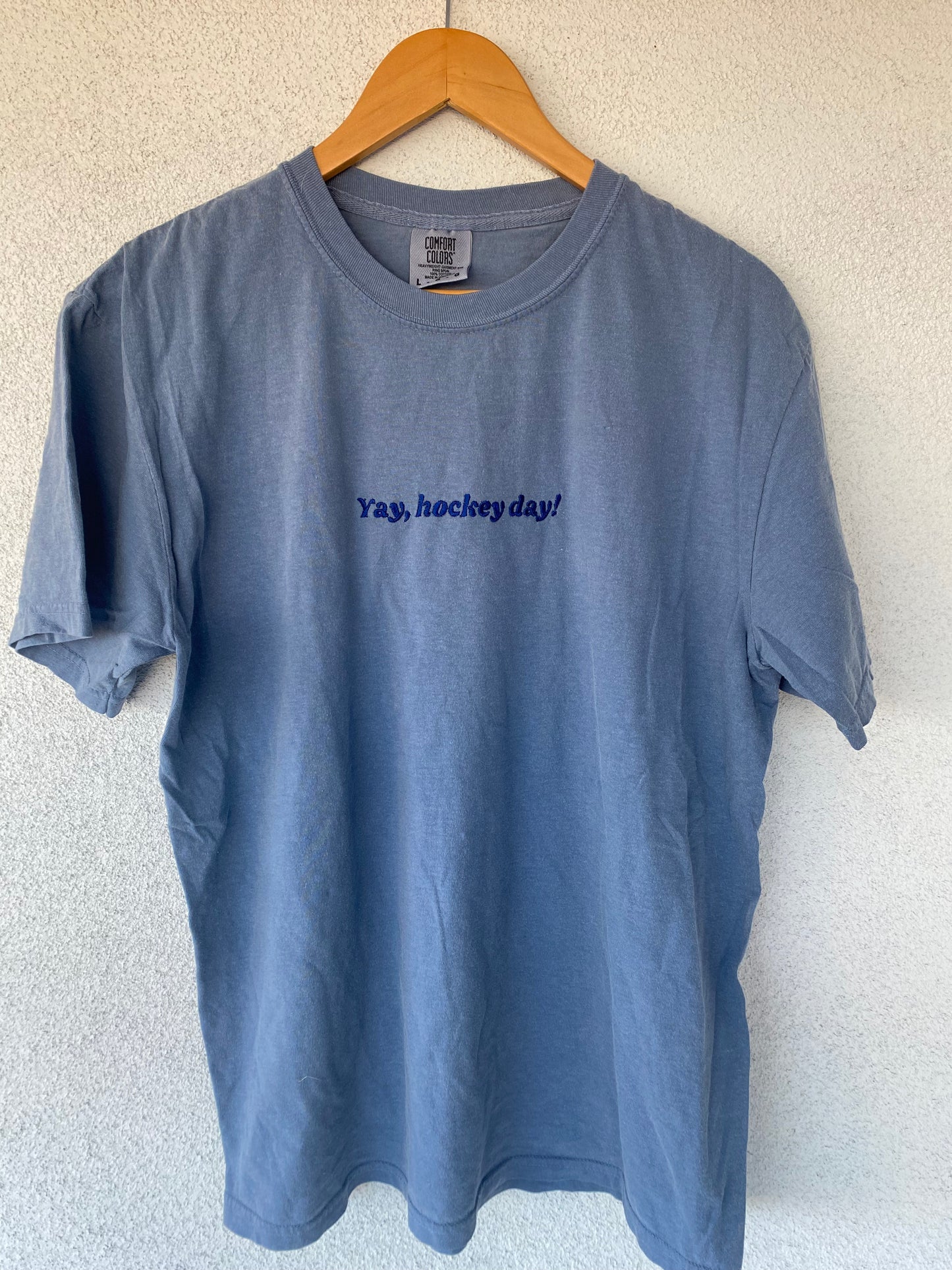 Yay, hockey day! Tee