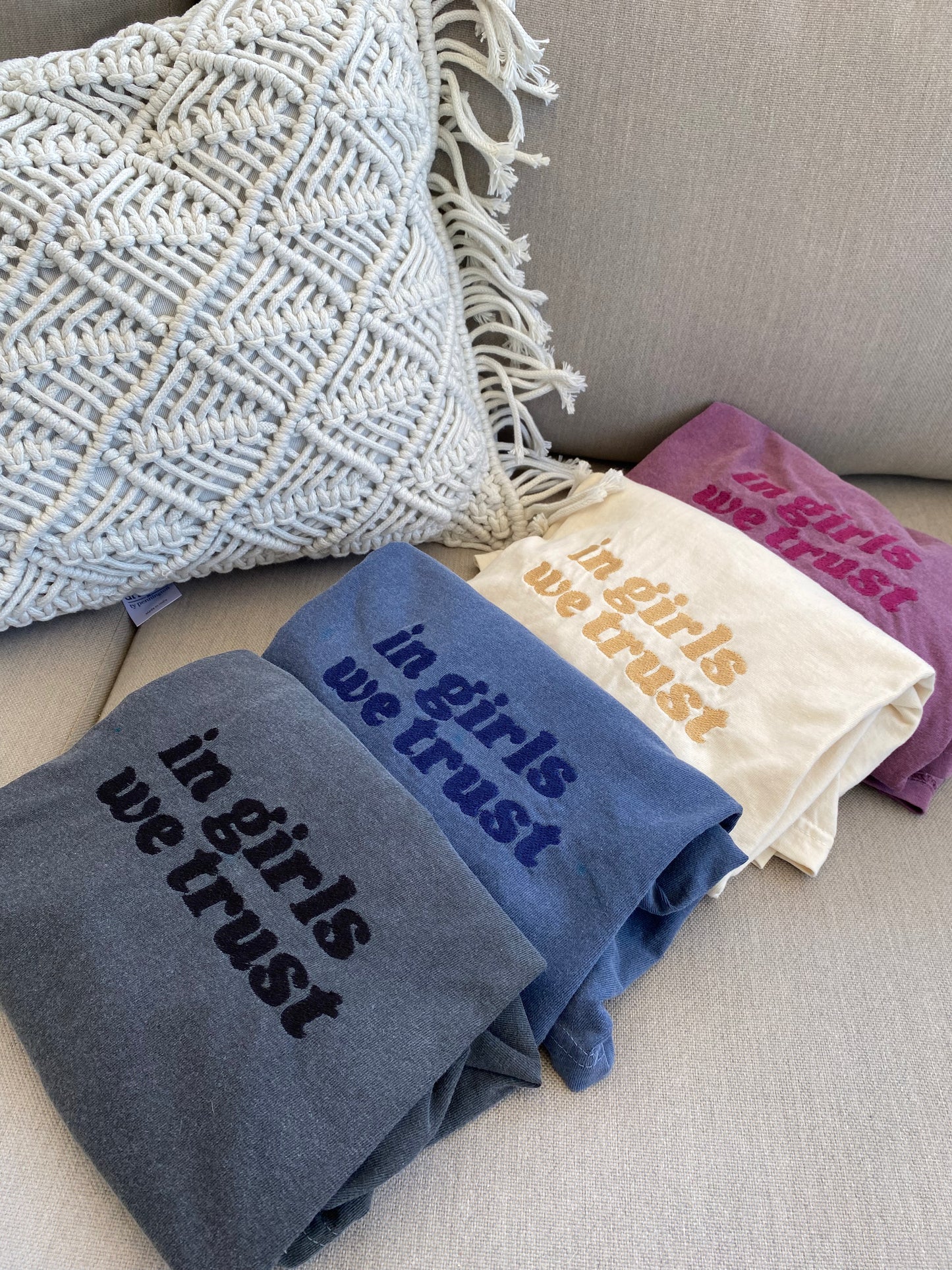 In Girls We Trust Tee