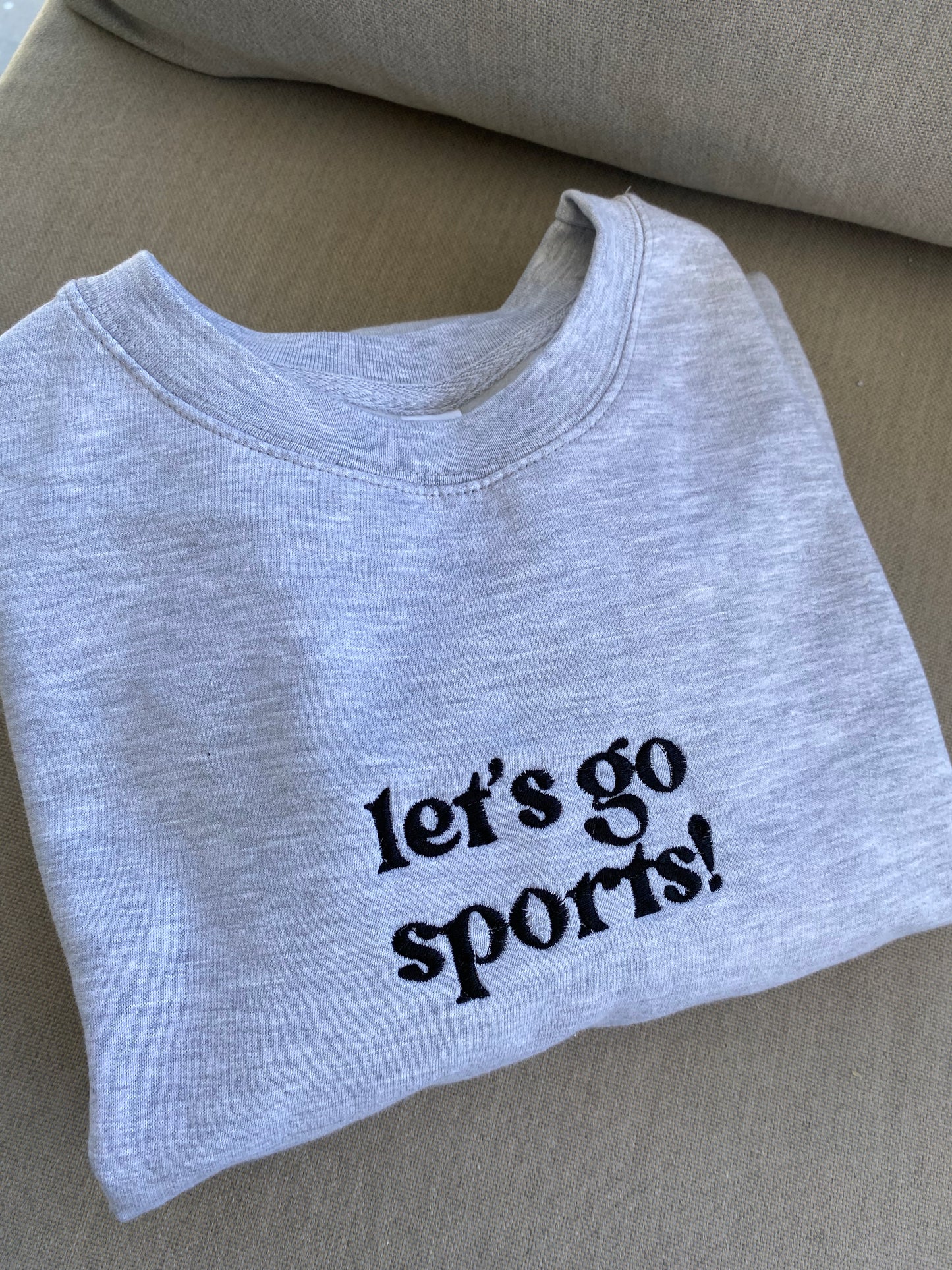 Let’s Go Sports! Crewneck Sweatshirt
